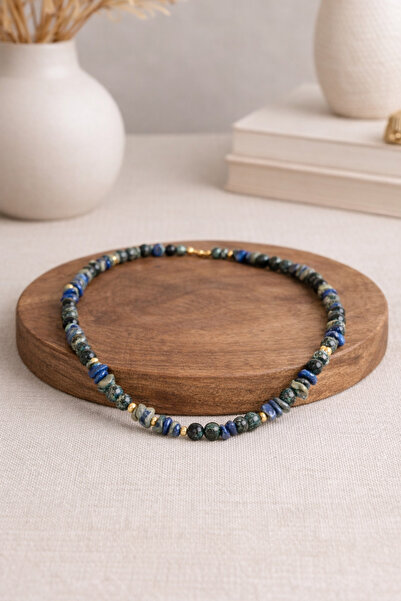 Beloriastyle Doğal Taş Boncuk Kolye | El Yapımı Kadın Kolye