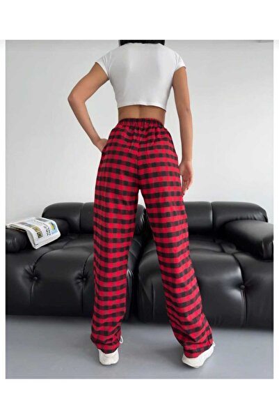 Semesia Plaid Sweatpants