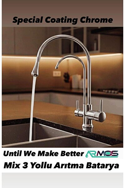 İyem Purified Kitchen Faucet with 10-Year Warranty 3-Way Purified Kitchen Sin...
