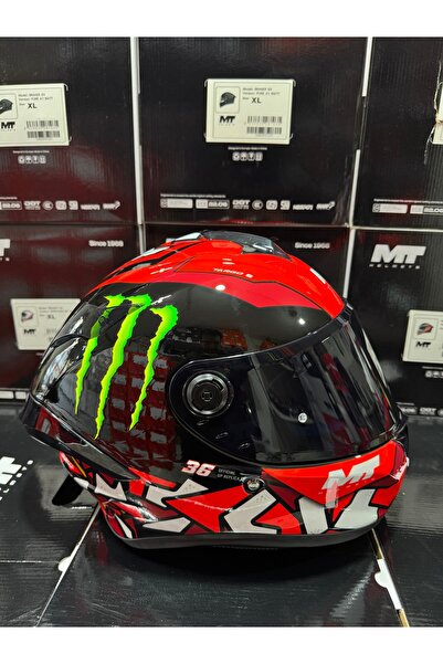 MT Helmets Targo S piqueras parlak kask (şeffaf vizörlü biçimde) gönderilecektir