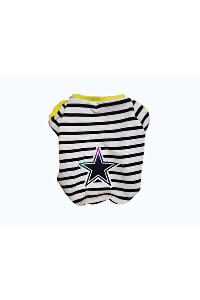 atelyu Cat Dog Clothes Thin Striped Sweatshirt