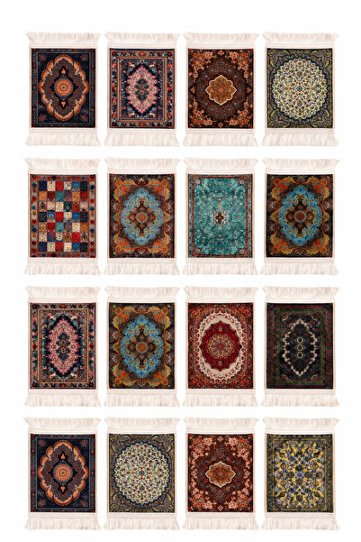 Deniz Elmasları Authentic Ethnic Patterned Multi-Purpose Mini Carpet – Mouse ...