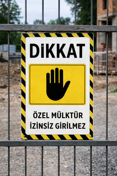 Limitless Design Attention, Private Property, No Entry Without Permission War...