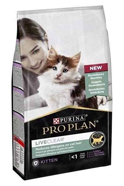 Pro Plan Liveclear Hindi Etli Yavru Kedi Maması 1,4 kg