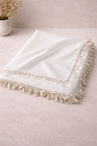 Store El Yapımı Pullu Beyaz Yazma