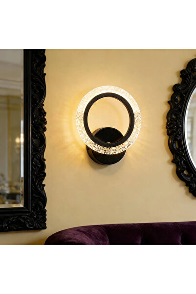 Hammer إضاءة أبليك حائط مودرن اسود لون الانارة 3 اضاءات واط 5