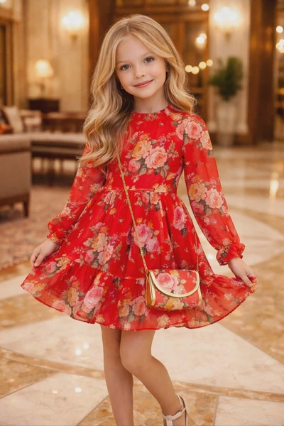 BEGONYA BEBECE KIDS Cantali Dress for Holidays and Special Occasions