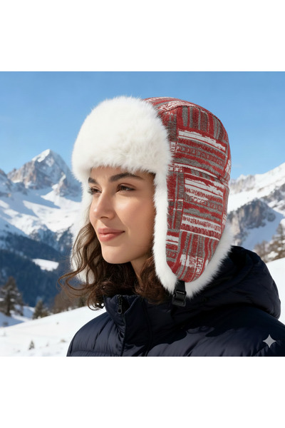 Antumn Furry winter hat