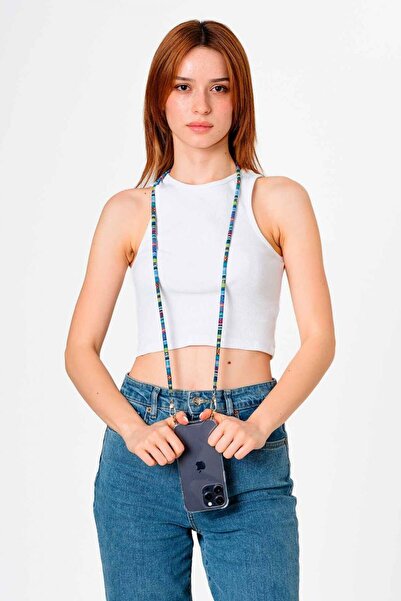 Hippi Ash Hand Knitted Phone and Bag Strap - 110 cm