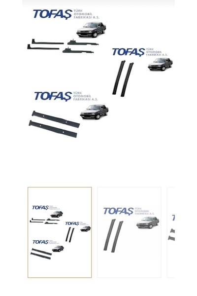 SEREN OTOMOTİV TOFAŞ DOĞAN ŞAHİN KARTAL SLX ÖN DİREK BAKALİTİ + ORTA DİREK BA...