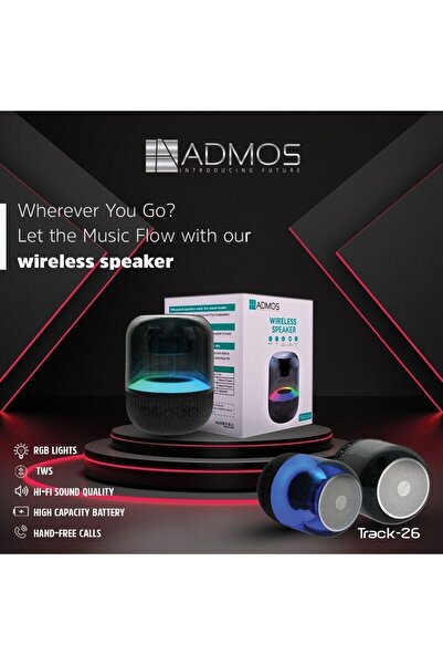 ADMOS Wireless Speaker – TRACK26