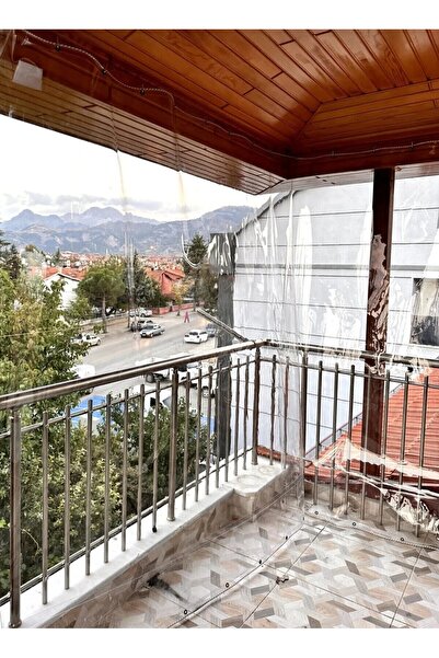 Kaya Şeffaf Mika Branda – 0,8 mm Kalınlık – Pvc Yüzey Koruyucu – Kenarları Düz