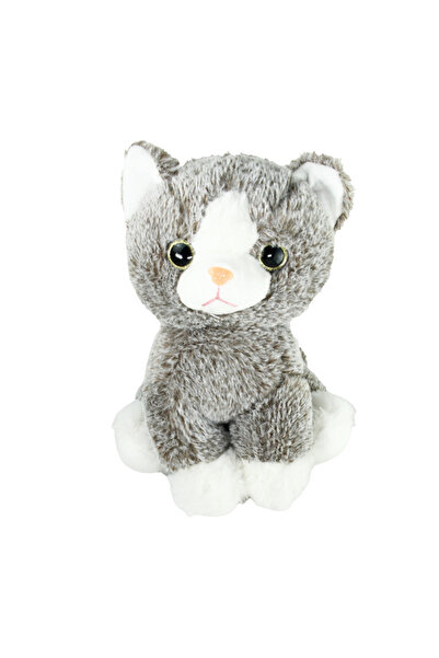 Magicway Plush Toy Sitting Cat 23cm My Playmate Sleeping Companion High Quali...