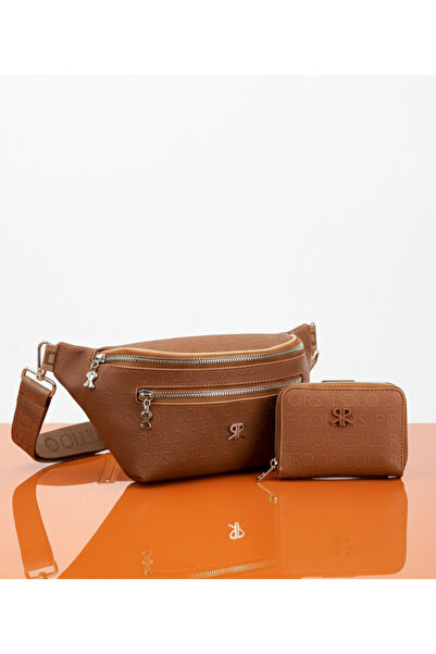 Çanta Trend Polo of Colors Black 4 Compartment Women's Sports Bag Wallet Comb...