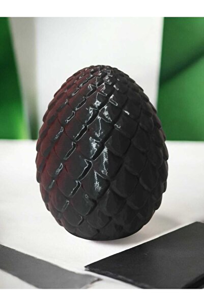 3D Layshop 3D Baskı Dekoratif Büyük Ejderha Yumurtası Kumbara - Renk Geçişli ...