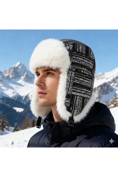 Antumn Furry winter hat