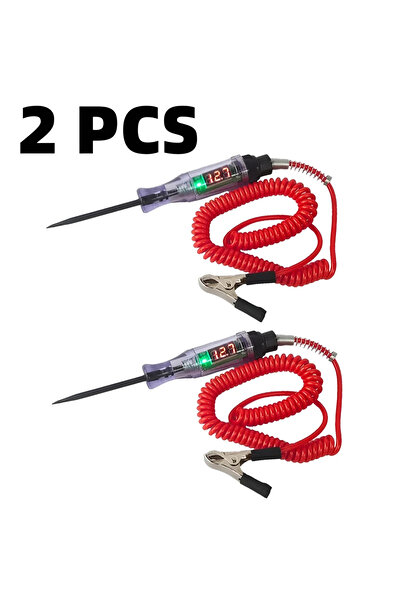 Choice 2 PCS High Quality Auto Circuit Tester Truck Voltage Tester Circuit DC...