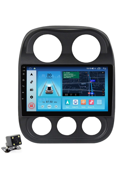 Generic نظام صوتي للسيارة جيب باتريوت/كومباس 2010-2016، يعمل بنظام أندرويد 13...