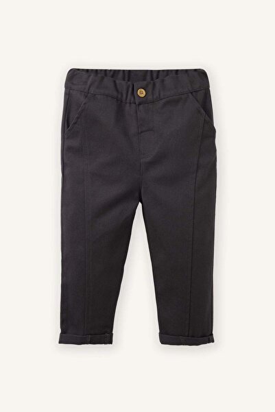 DeFacto Baby Boy Elastic Waist Straight Leg Gabardine Trousers A8429A526Sp