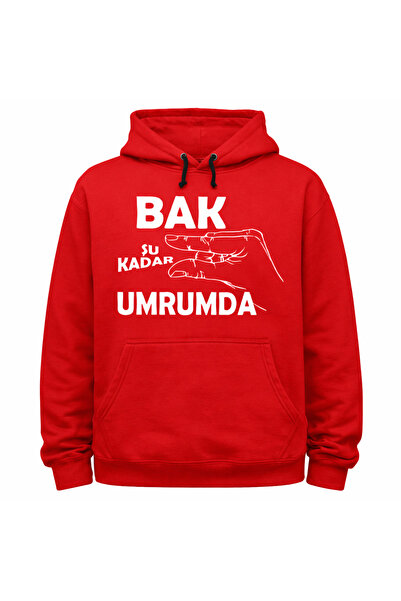 Tiny and Co Unisex 100% Cotton Just Watch How Much I Care Printed Hooded Swea...