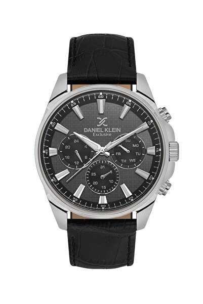 Daniel Klein Black Color 43 mm Internal Indicators Active Men's Wristwatch