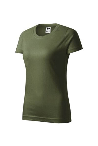 Malfini Women's T-shirt, Basic 134, S Khaki