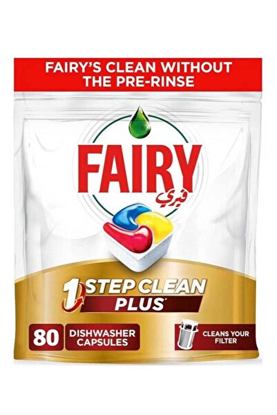 Fairy أقراص غسالة الصحون الأوتوماتيكية برائحة الليمون، 80 قرصًا