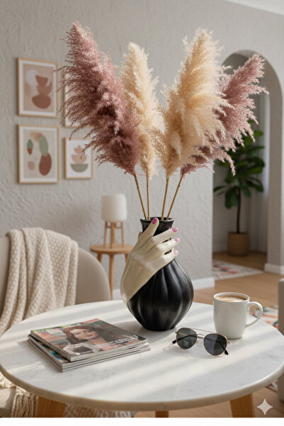 gucco design gd Βάζο σε σχήμα χεριού σε κρεμ χρώμα