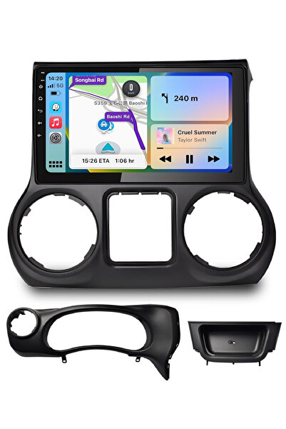 Generic Android 10 Car Stereo for Jeep Wrangler 2015–2017, 10.1″ Touch, 4GB/6...