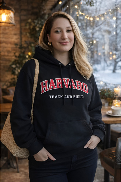 pepule 3 Thread Fleece-Lined Women's Hooded Sweatshirt with a Hood