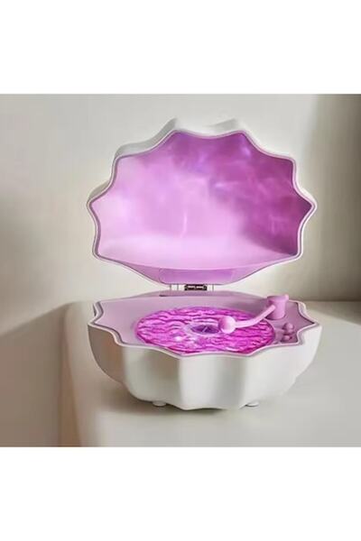 telux Διακοσμητικό Φωτιστικό Κελύφους με Ηχείο Bluetooth – Φως Περιβάλλοντος ...