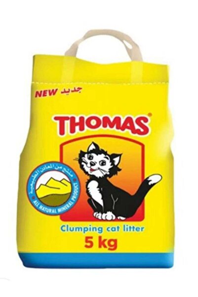 THOMAS حبيبات رمل القطط متعددة الألوان 5 كجم
