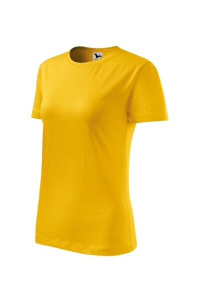 Malfini Women's T-shirt, Classic New 133, Yellow 2XL