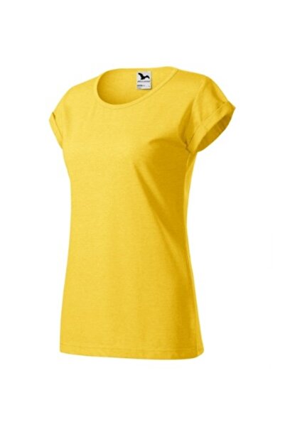Malfini Women's T-shirt, Fusion 164, Yellow 2XL