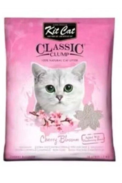 Kit Kat رمل قطط كلاسيكي برائحة زهر الكرز 10 لترات