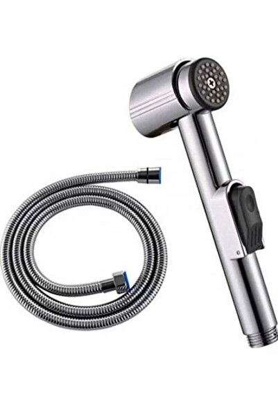KANA Manual Bidet with Silver Hose