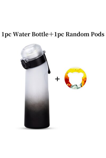 Choice Gradient White 650ml Flavored Water Bottle with Random 1pc Flavour Pod...