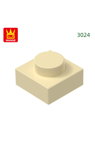 Choice16 حوالي 588 قطعة 61. تان وانج 588 قطعة/مجموعة 3024 1x1 قطع بناء قصيرة ...