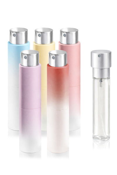 L&Wen Refillable Perfume Atomizer Set, Pocket Perfume Dispenser, Mini Empty S...