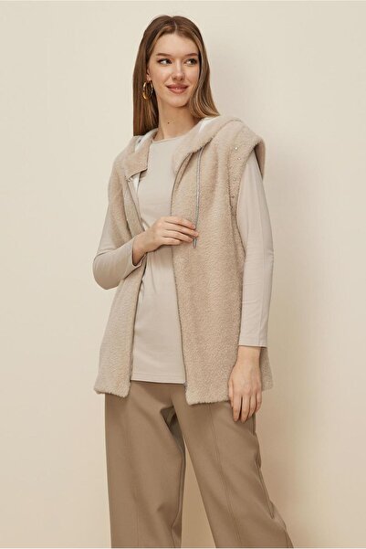 Alvina Hooded Vest 46151