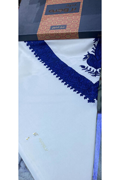 SH Shemagh Shawl Brojieh Winter Navy