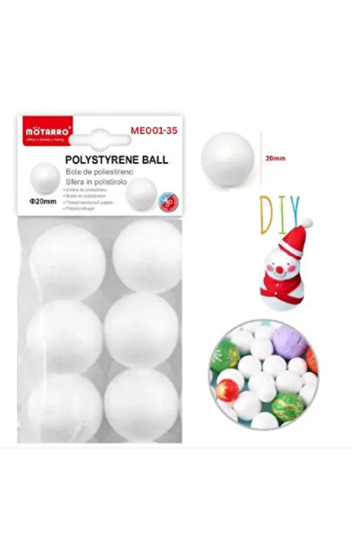 MOTARRO كرة من البوليسترين ME001-35، كرة إسفنجية للأعمال الفنية اليدوية، وصنع...