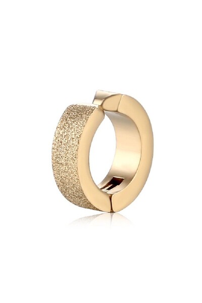 Choice7 أقراط ذهبية بانك بدون ثقب، بمشبك، للرجال والنساء، مصنوعة من الفولاذ ا...