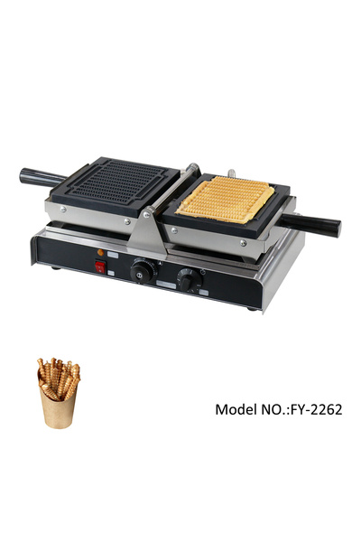 CUKUS Gofrownica do Słodkich Frytek Mini Churros Gofrownica komercyjna do rob...