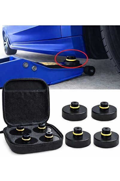TESLA Uyumlu Lift Takozu – 4’lü Jack Pad Seti | Model S 3 x Y Juniper