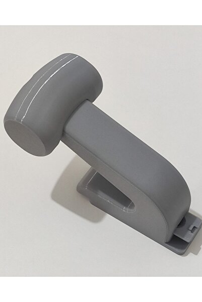 WerkaTech Motosiklet Kask Askısı – Gri – Duvar Tipi – Dayanıklı Tasarım