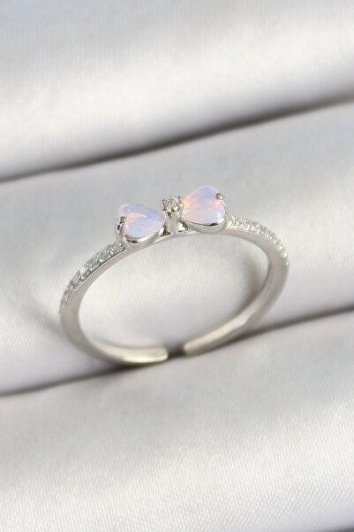 Clariss خاتم نسائي قابل للتعديل مصنوع من النحاس وحجر الزركون باللون الذهبي EB...