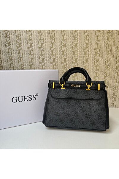 Guess Small Kelly Bag with Floral Print, Women's Handbag 23.5×17×6CM