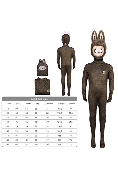 Toybox Labubu Cosplay Clothes Toy Costume Props Clothes Gifts For Kids, Size ...