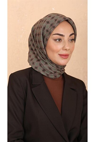 locella Lo'cella Pamuklu Soft Eşarp 4522-7 Yeşil